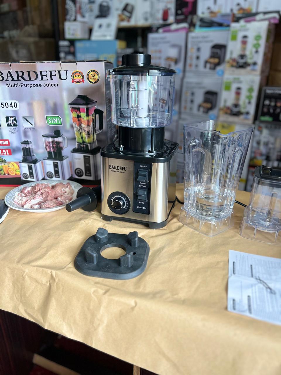 German lot imported Bardefu 3 in 1 juicer Blender