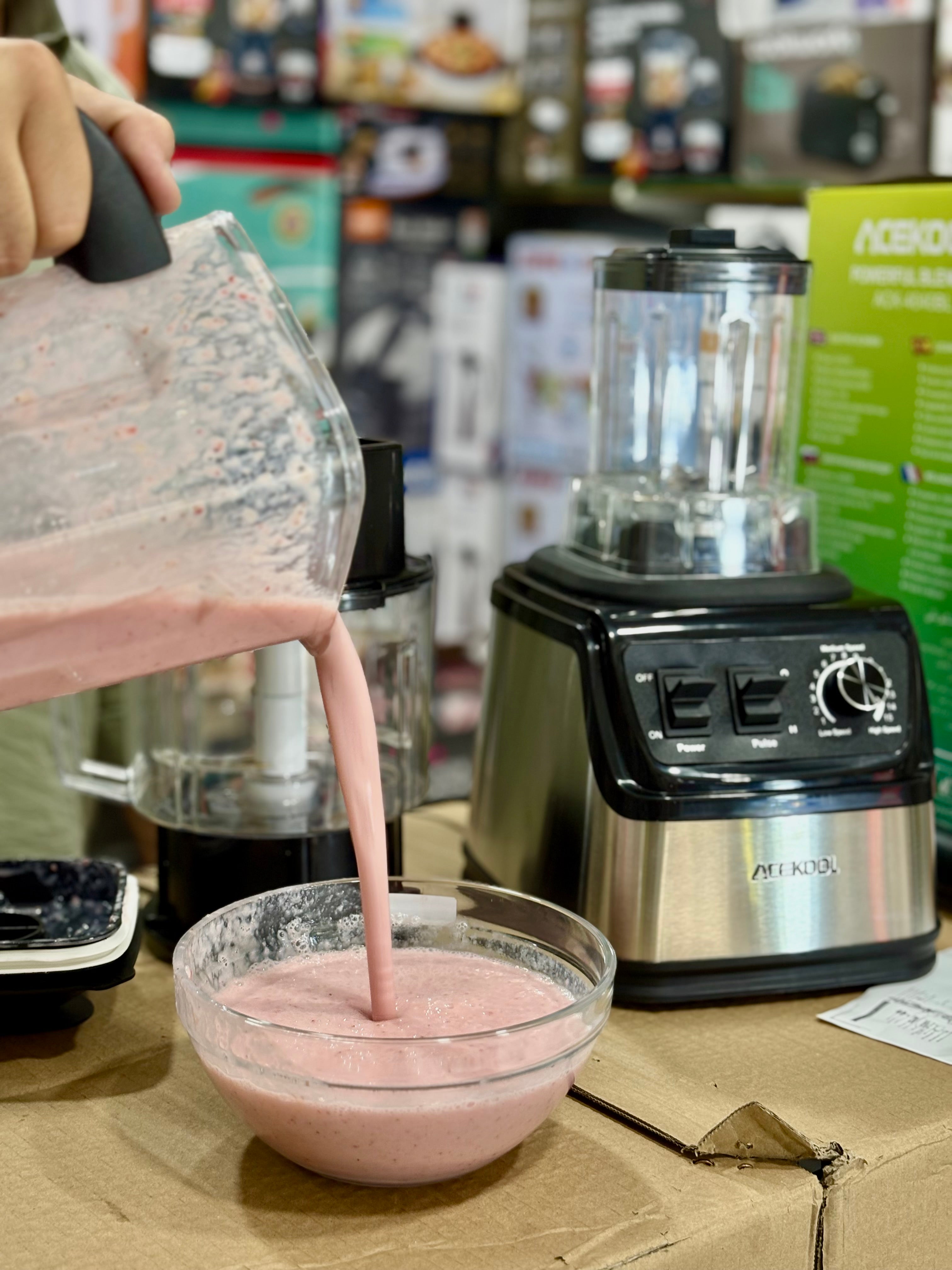 ACEKOOL 3 in 1 Blender ACK-4020BL