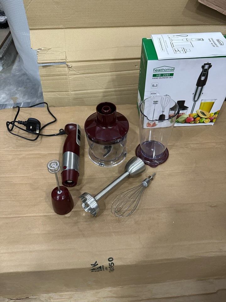 Uk Healthhome 5 in1 Hand Blender Set