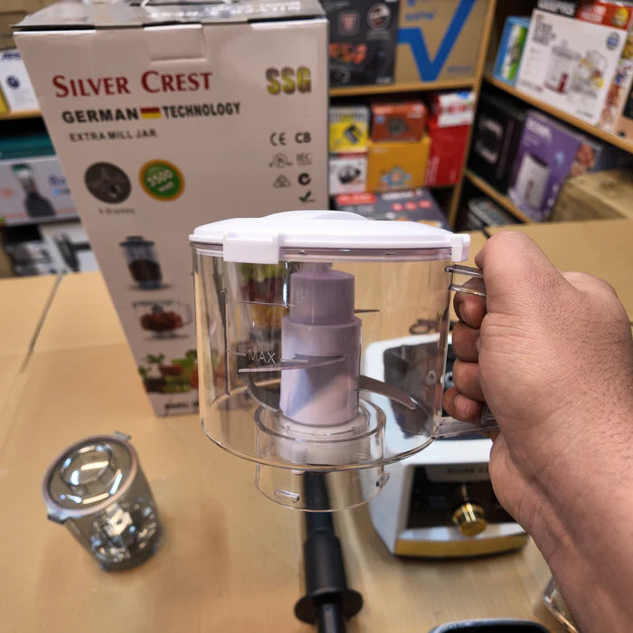 GERMAN SILVER CREST BLENDER 3500 WATT 3 IN 1