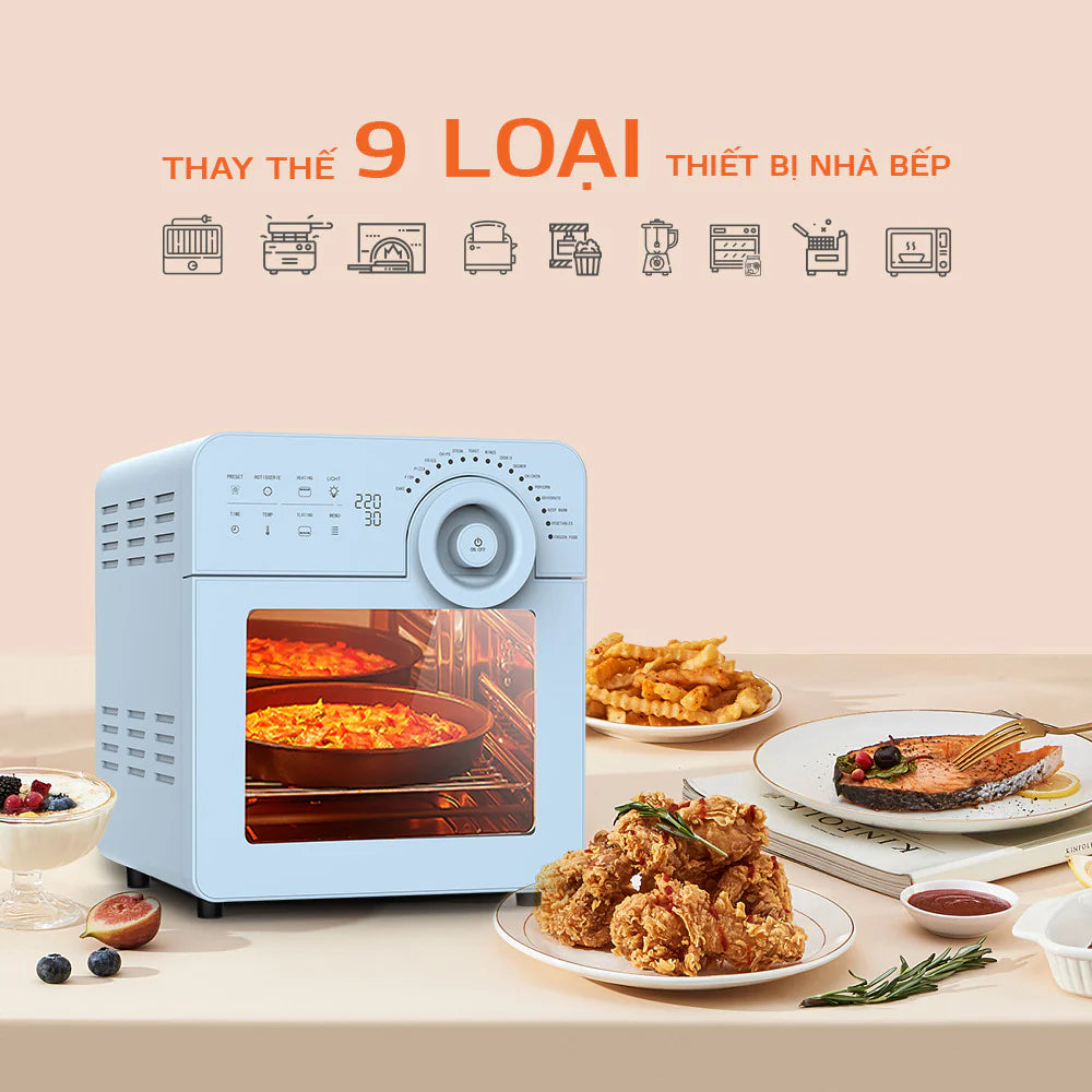 Lot Imported Unie Multifunctional Air Fryer(Grill, Toaster, Pizza Maker, Air Fryer)