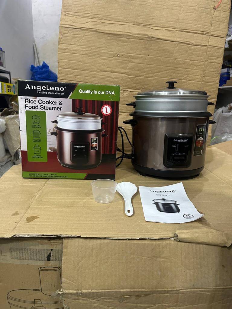 ANGELENO RICE COOKER & FOOD STEAMER