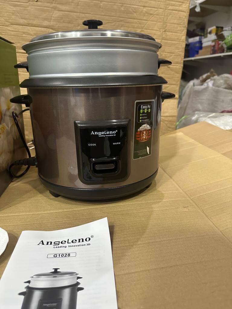 ANGELENO RICE COOKER & FOOD STEAMER