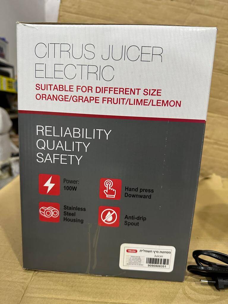 WESTIN ELECTRIC CRITUS JUICER