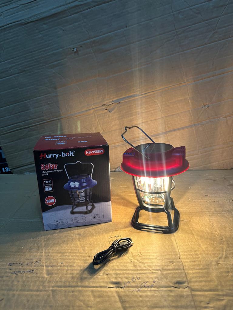 hurry.bolt solar multifuction lamp