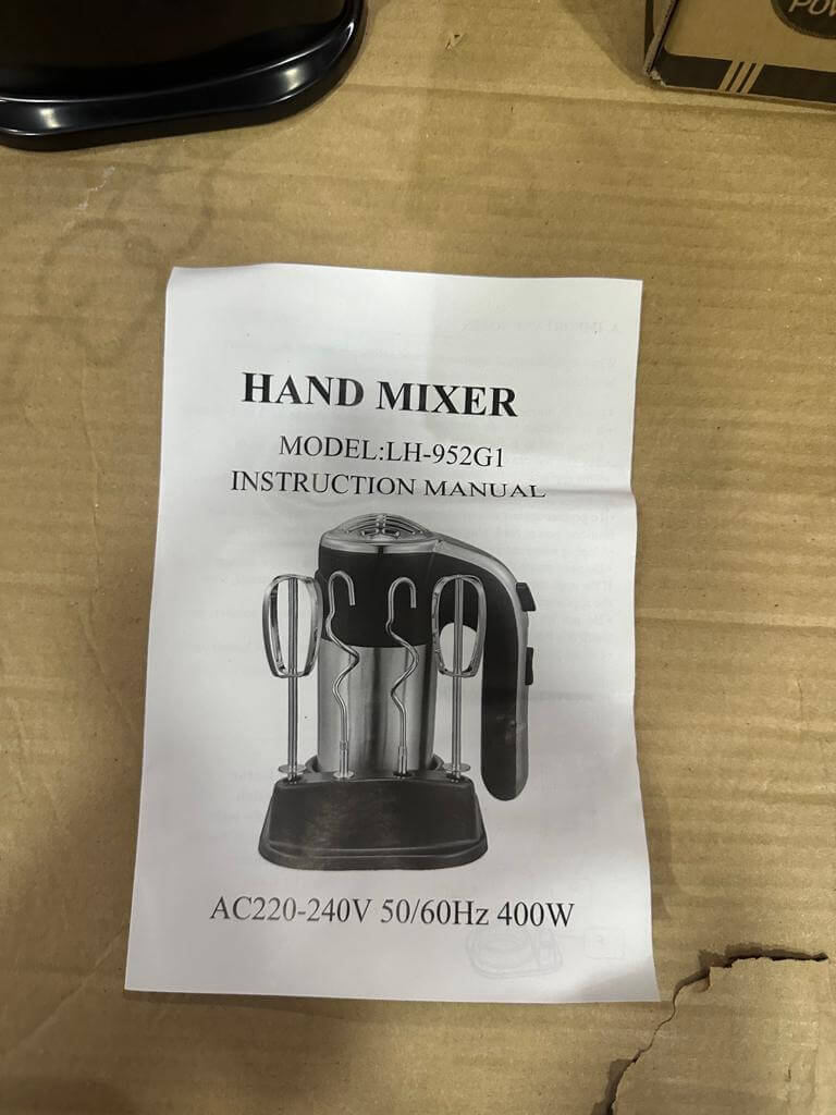 HAND STAND MIXER