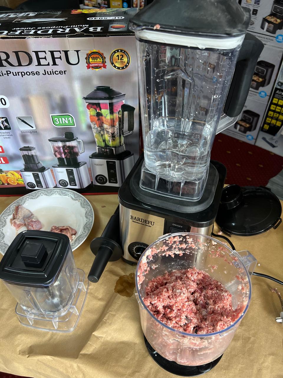 German lot imported Bardefu 3 in 1 juicer Blender