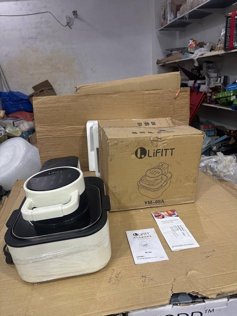 LOT IMPORTED LIFITT AIRFRYER UNIQUE DESIGN