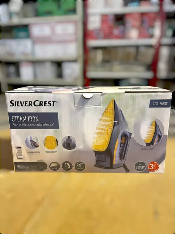 Silver Crest Steam Iron german lott imported