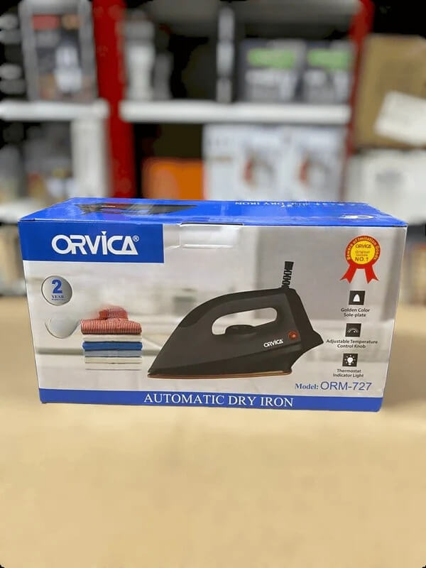 LOT IMPORTED Orvica Non-Stick Dry Iron