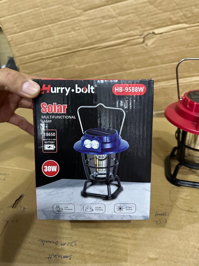 hurry.bolt solar multifuction lamp