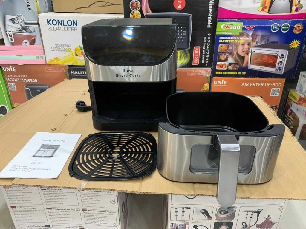 Silver chest Airfryer