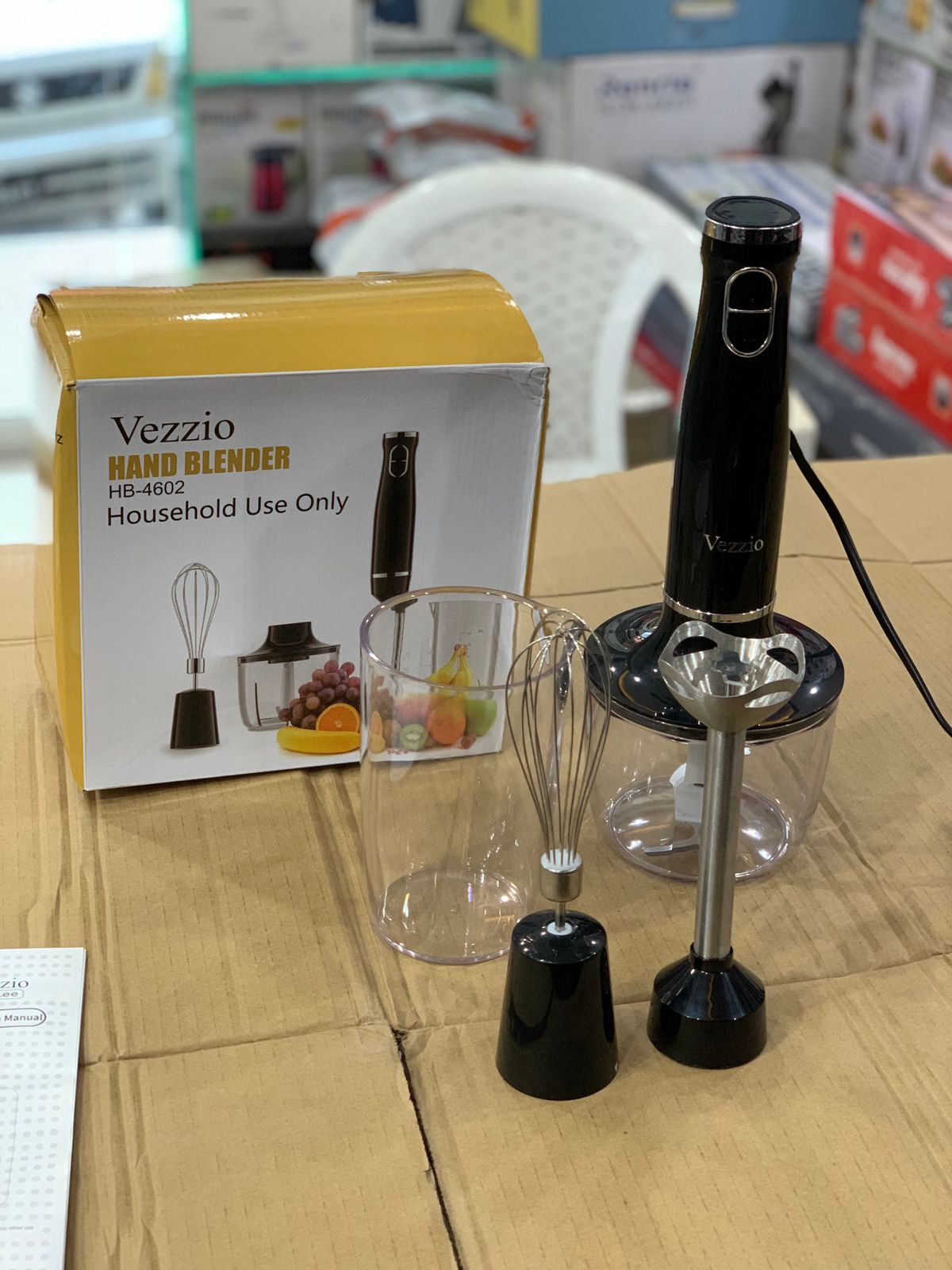 Vezzio 4in1 Handblender set