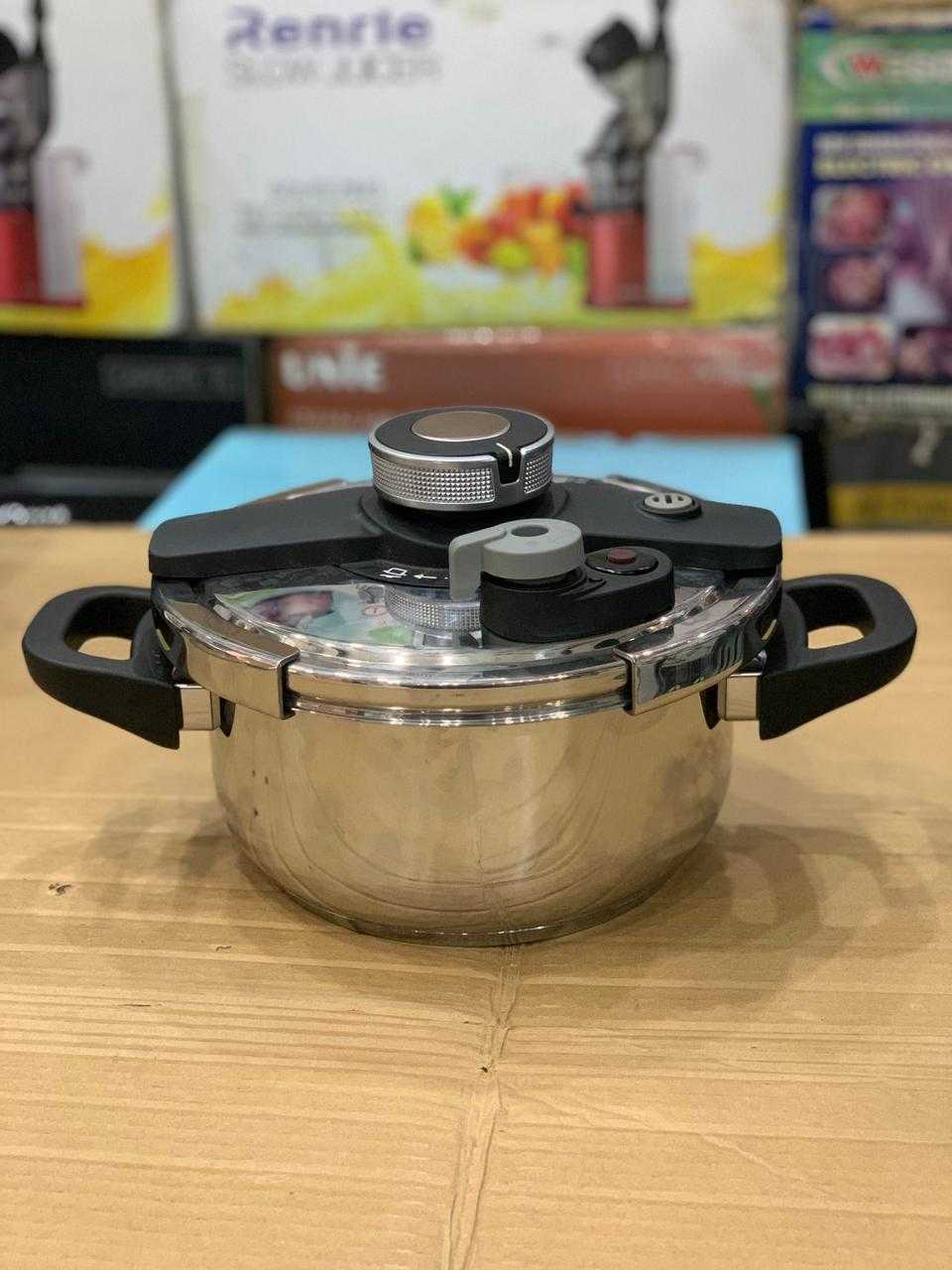 Steam punk Pressure cooker 6+4L