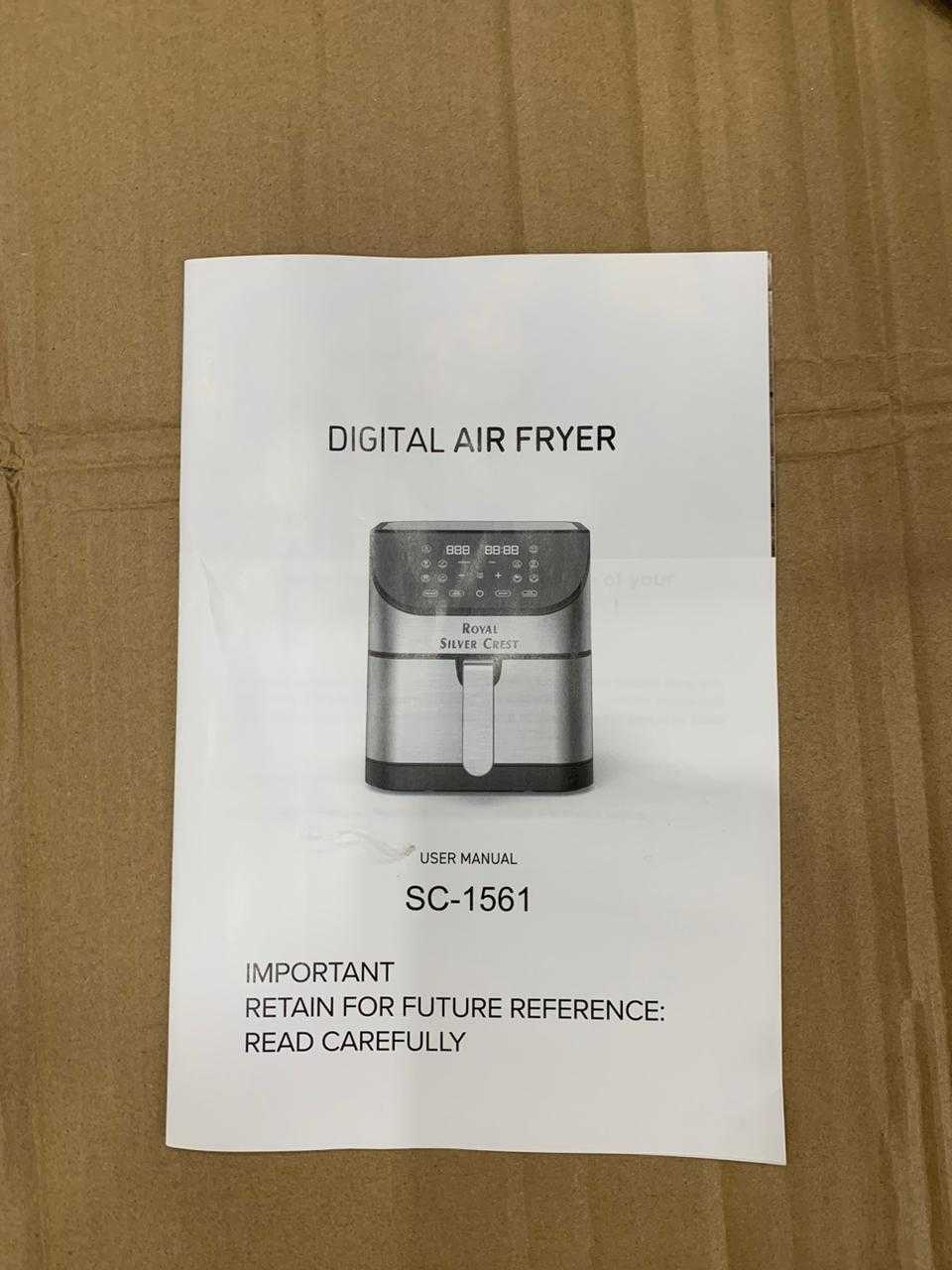 Silver chest Airfryer